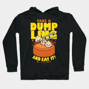 Funny Cute Kawaii Dimsum Chinese Dumpling Cartoon Gift For Foodies Hoodie